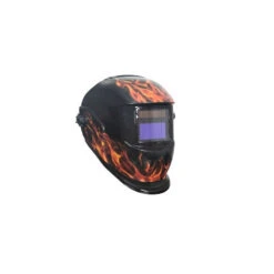 Scheppach Casque à Souder Automatique DIN 9 DIN 13 Motif Flamme AWH-500FL