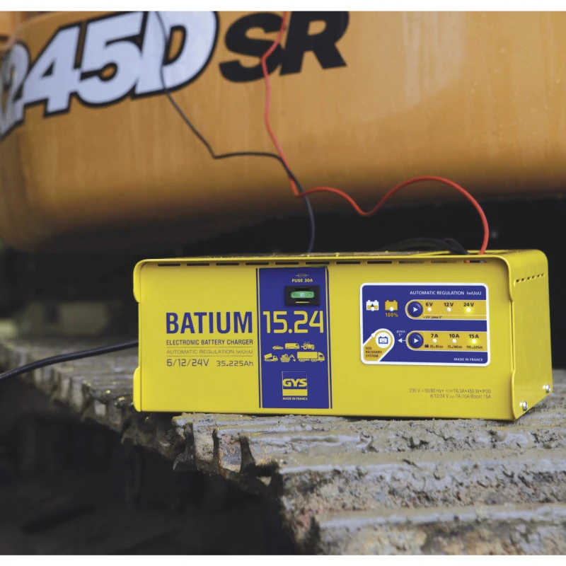 Chargeur Batterie Batium 15.24 Automatique 35 à 225Ah Gys 5 Chargeur Batterie Batium 15.24 Automatique 35 à 225Ah Gys – Image 5