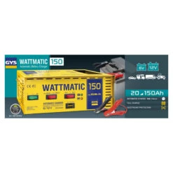 Gys Chargeur De Batterie Automatique 6-12V 230W WATTMATIC 140 -Kobleo chargeur de batterie automatique 6 12v 230w wattmatic 140 gys 2