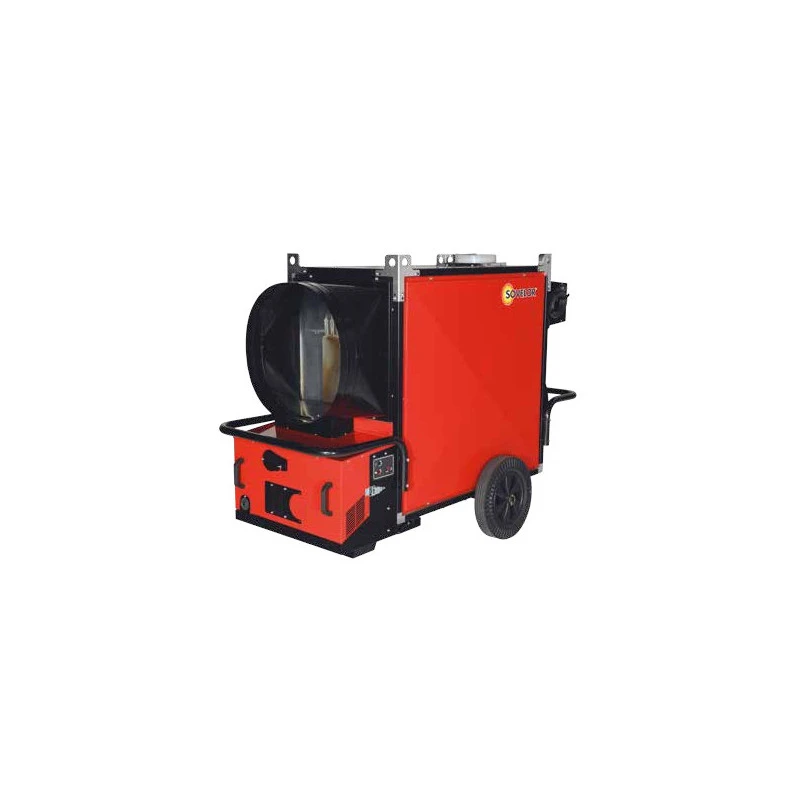 Chauffage Air Pulsé Mobile JUMBO155 Avec Brûleur Au Fuel 144,7kW 1 Chauffage Air Pulsé Mobile JUMBO155 Avec Brûleur Au Fuel 144,7kW