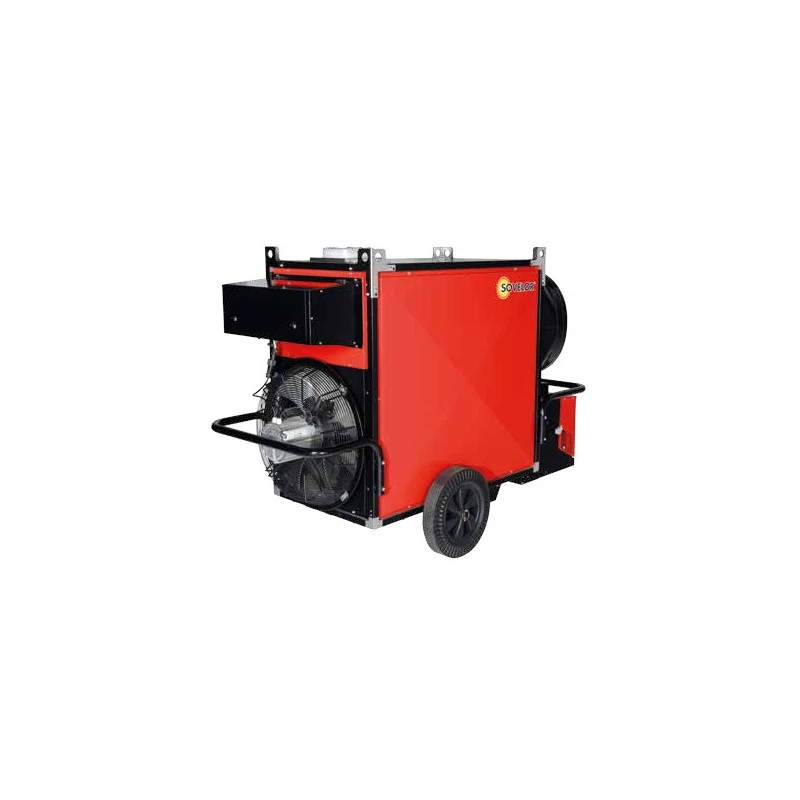 Chauffage Air Pulsé Mobile JUMBO190 Avec Brûleur Au Fuel 185,5kW 2 Chauffage Air Pulsé Mobile JUMBO190 Avec Brûleur Au Fuel 185,5kW – Image 2