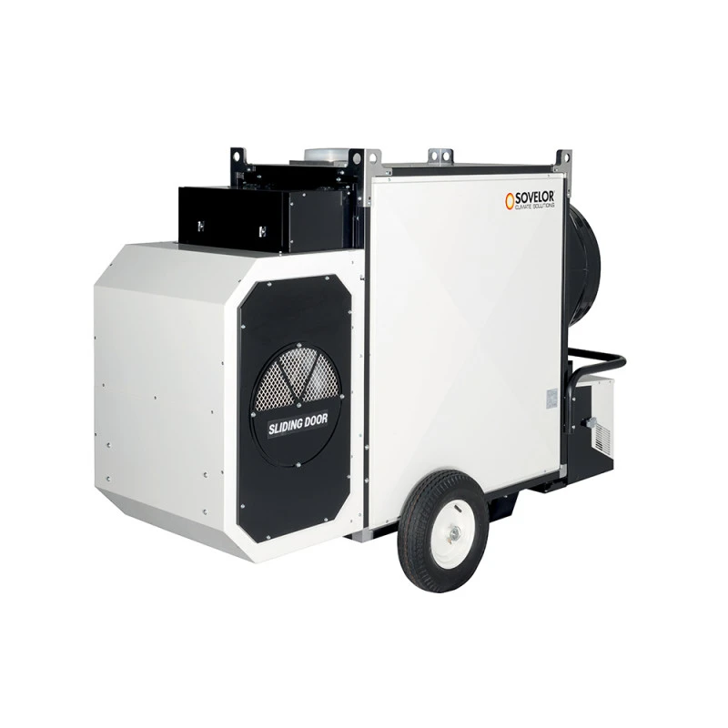 Chauffage Air Pulsé Mobile TITAN155 Avec Brûleur Fuel 144,7kW 2 Chauffage Air Pulsé Mobile TITAN155 Avec Brûleur Fuel 144,7kW – Image 2