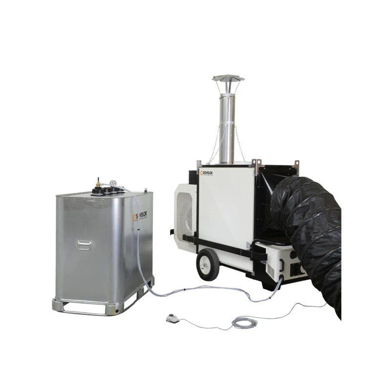 Chauffage Air Pulsé Mobile TITAN155 Avec Brûleur Fuel 144,7kW 9 Chauffage Air Pulsé Mobile TITAN155 Avec Brûleur Fuel 144,7kW – Image 9