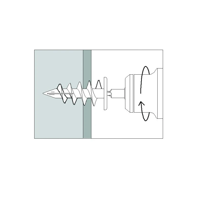 Cheville Fikrono85 Autoforeuse Spéciale Isolation 85mm D28mm Scell-It 2 Cheville Fikrono85 Autoforeuse Spéciale Isolation 85mm D28mm Scell-It – Image 2