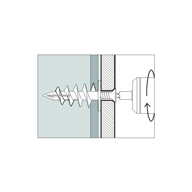 Cheville Fikrono85 Autoforeuse Spéciale Isolation 85mm D28mm Scell-It 3 Cheville Fikrono85 Autoforeuse Spéciale Isolation 85mm D28mm Scell-It – Image 3