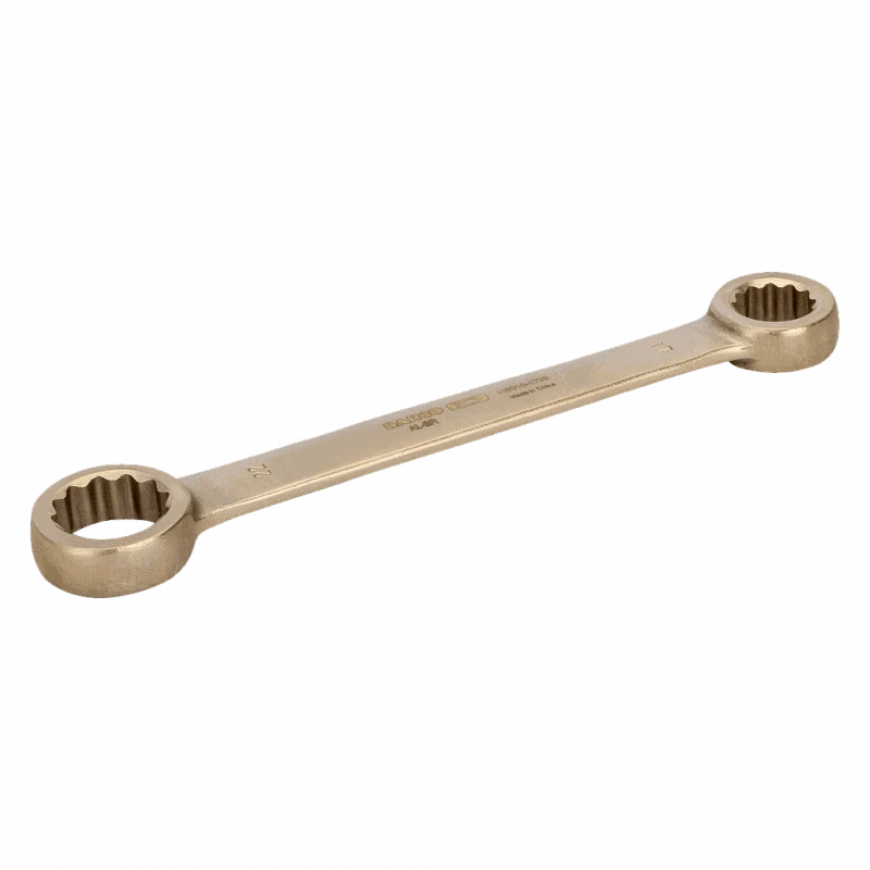 Bahco Clé Fourche Double Anneau Plat Antidéflagrante 19x22mm Alu Bronze NS01 1 Bahco Clé Fourche Double Anneau Plat Antidéflagrante 19x22mm Alu Bronze NS01