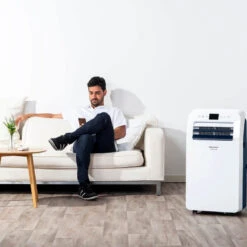 Climatiseur Mobile AC 12001 C 3500W Jusqu'à 35m2 Taurus Alpatec -Kobleo climatiseur mobile ac 12001 c 3500w jusqu a 35m2 taurus alpatec 2