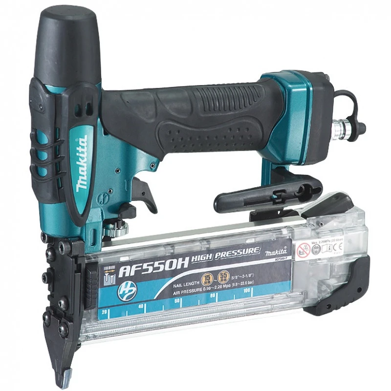Makita Cloueur Pneumatique 22,6bar 15-55mm AF550H 1 Makita Cloueur Pneumatique 22,6bar 15-55mm AF550H