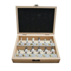 Makita Coffret De 12 Fraises à Bois Queue 8 Mm D-53556