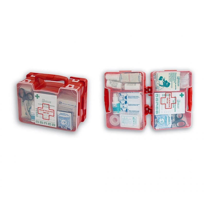 Coffret De Secours En Polypro Rouge 20 Personnes ASEP CHANTIERS 1 Coffret De Secours En Polypro Rouge 20 Personnes ASEP CHANTIERS