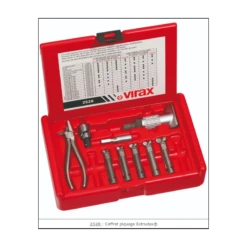 Coffret Piquage Extrudax Sans Perceuse Diam 3/8, 1/2, 5/8, 3/4, 7/8"
