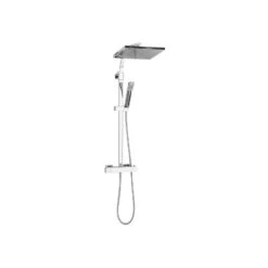 ALLIBERT Colonne De Douche Chrome 30x30 Sanaga