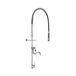 Combiné Prélavage Monotrou Robinet Puisage Bec Tube Orientable L200 La