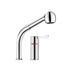 Combiné Thermostatique D'évier SECURITHERM F3/8" 7 L/min Laiton Chromé