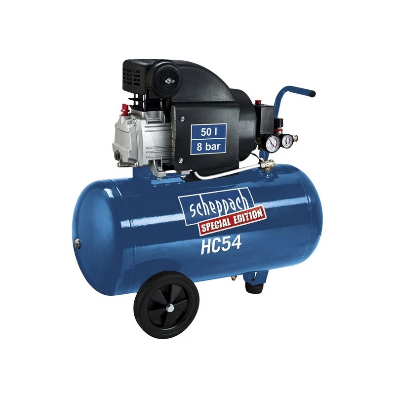 Scheppach Compresseur Lubrifié 50L 8 Bar 1500W HC54 1 Scheppach Compresseur Lubrifié 50L 8 Bar 1500W HC54
