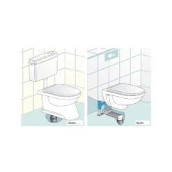Coude En S Nicoll 709254 KP04 D87mm L475mm Pour Remplacement Wc Au Sol -Kobleo coude en s nicoll 709254 kp04 d87mm l475mm pour remplacement wc au sol 3