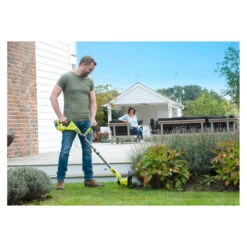 Ryobi Coupe-bordure à Batterie 18V 2Ah Li-Ion 25/30cm- RLT1831H20F -Kobleo coupe bordure a batterie 18v 2ah li ion 25 30cm rlt1831h20f 3