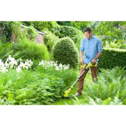 Ryobi Coupe-bordure One+ 18V Li-Ion 2x 20Ah Coupe 25/30cm Téléscopique RLT18 -Kobleo coupe bordure one 18v li ion 2x 20ah coupe 25 30cm telescopique rlt18 ryobi 2