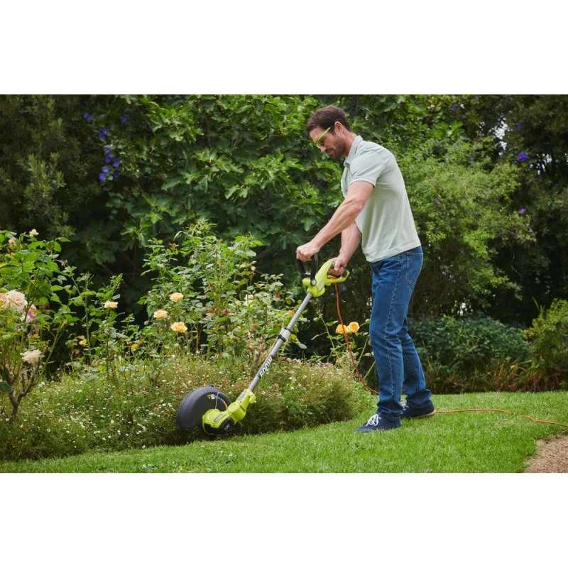 Ryobi Coupe-bordures / Dresse-bordures 600 W 30 Cm RLT6130 2 Ryobi Coupe-bordures / Dresse-bordures 600 W 30 Cm RLT6130 – Image 2