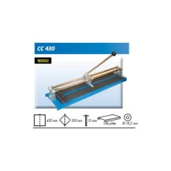 Coupe Carreaux Manuel 430mm CC 430 -Kobleo coupe carreaux manuel 430mm cc 430 mejix 1