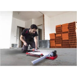 Coupe Carreaux TR-600 MAGNET 60cm Coupe Diagonale 42x42cm Rubi -Kobleo coupe carreaux tr 600 magnet 60cm coupe diagonale 42x42cm rubi 1