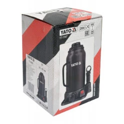 Cric Hydraulique Yato YT-17007 Capacité 20T Couleur Noir -Kobleo cric hydraulique yato yt 17007 capacite 20t couleur noir 2