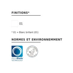 Ideal Standard Cuvette Suspendue AquaBlade 53,5 X 36,5 Cm Blanc Tesi -Kobleo cuvette suspendue aquablade 53 5 x 36 5 cm blanc tesi 2