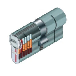 Abus Cylindre D66 50 X 50 Mm Débrayable Varie -Kobleo cylindre d66 50 x 50 mm debrayable varie 3