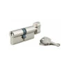 Cylindre De Serrure à Bouton 40 X 40 Mm 3 Clés 16238
