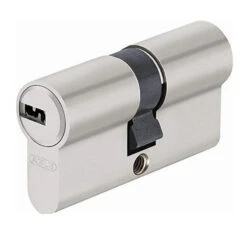 Cylindre EC-S 40x50mm Nickelé Mat Varié Abus
