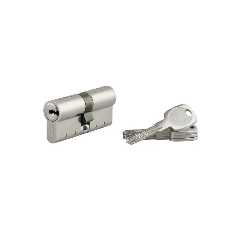 Cylindre Profilé 33 X 33 Mm Nickel Velours Avec 4 Clés Atlantic M 1 Cylindre Profilé 33 X 33 Mm Nickel Velours Avec 4 Clés Atlantic M