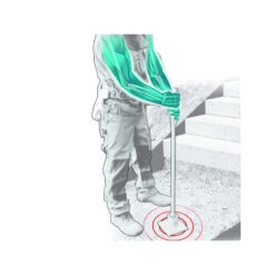 Dame Nanovib 5kg Manche En Acier 102cm 166033 LEBORGNE -Kobleo dame nanovib 5kg manche en acier 102cm 166033 leborgne 3