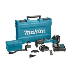 Makita Découpeur Ponceur Multifonctions 18V 3Ah Li-Ion Accessoires DTM51RFJX1