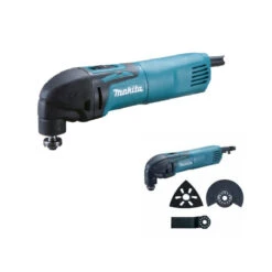 Makita Découpeur Ponceur Multifonctions 320W Angle 3.2° 2 Lames TM3000CX1