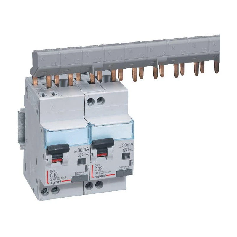 Legrand Disjoncteur Différentiel DX³ 4500 6 KA Courbe C Type AC 2 Modules Auto 2 Legrand Disjoncteur Différentiel DX³ 4500 6 KA Courbe C Type AC 2 Modules Auto – Image 2