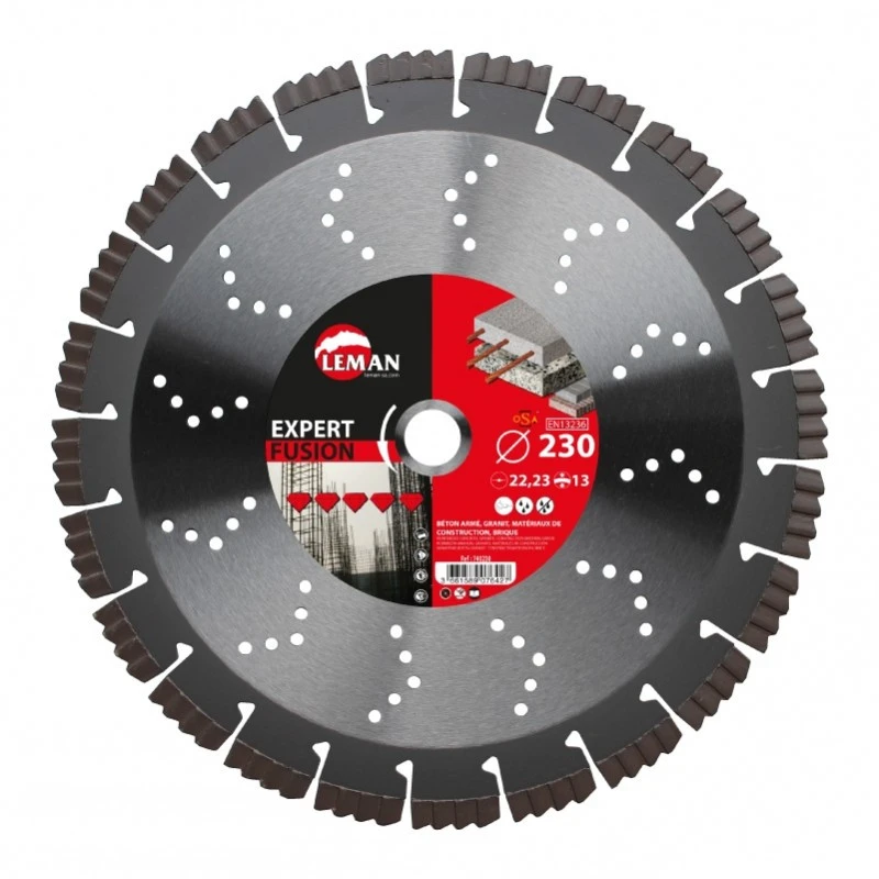 Disque Diamant Segments Béton Armé, Granit Diam 300 X 20 X H 13 Mm 1 Disque Diamant Segments Béton Armé, Granit Diam 300 X 20 X H 13 Mm