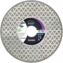 Disque Diamant Surf N' Cut D125x22,23xHt3mm Sidamo