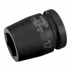 Bahco Douille à Choc 6 Pans 1/2" 26 Mm Finition Phosphatée K7801M-26