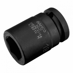 Bahco Douille à Choc Renforcée 6 Pans 1/2" 24 Mm Finition Phosphatée K7801VM