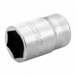 Bahco Douilles Carré Conducteur 1/2'' Profil Hexagonal Métrique Très Polie 8