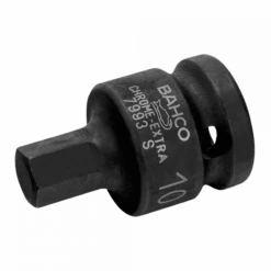 Bahco Douilles Choc Tournevis Carré Conducteur 1/2"Vis 6 Pans 8mm Phosphatée