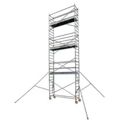 Échafaudage Aluminium SERENITE 1 Niv L Plancher 255 M H 490 M STL 255
