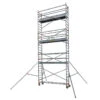 Échafaudage En Aluminium SERENITE 3 Niveaux Hauteur De Travail 890 M S