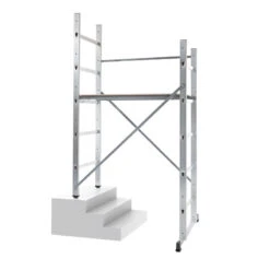 Echafaudage Hailo Hobby 3 Alu Pour Escalier Intérieur Et Extérieur 3m