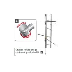 Echafaudage Pour Hauteur De Travail 6m70 STEN XL 6.70M -Kobleo echafaudage pour hauteur de travail 6m70 sten xl 6 70m 3