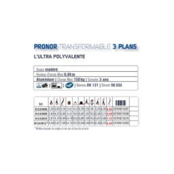 Echelle Bras Transformable 3 Plans 10+10+10 échelons Haut Accès Max 77 -Kobleo echelle bras transformable 3 plans 10 10 10 echelons haut acces max 77 tubesca comabi 3