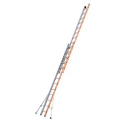 Echelle Coulissante à Corde 2 Plans 13+13 échelons Haut D'accès 750m P