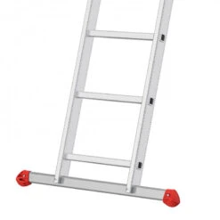 Echelle Coulissante à Main Hailo Profistep Duo 2 Plans 2x12 Marches Hauteur Max 6,75m -Kobleo echelle coulissante profistep duo 2 plans 2x12 echelons 6m75 alu hailo 3