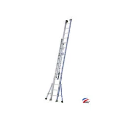 Echelle Coulisse à Corde 2x11 échelons Hauteur D'accès 588 M Platinium