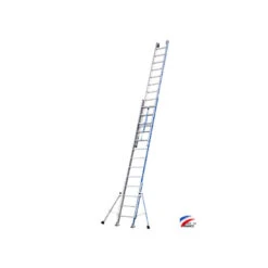 Echelle Coulisse à Corde 2x13 échelons Hauteur D'accès 688 M Platinium